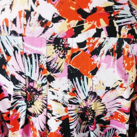 NWT Relativity 3/4" sleeve blouse size M - Picture 4 of 7